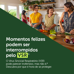 Vacina Vírus Sincicial Respiratório - VSR (Arexvy® GSK)